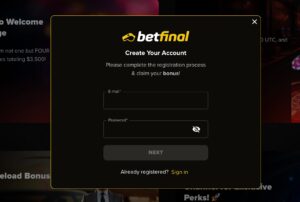 betfinal-registration-Iraq-step-1